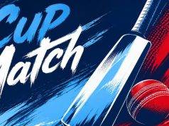 Cup Match Paint Splash Facebook Cover & Phone Wallpaper