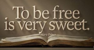 Mary Prince On Freedom Facebook Cover & Phone Wallpaper