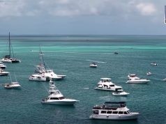 2026 | Aerial View Of Raft Up At Mangrove Bay